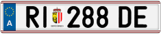 License plate of Austria, Regular plates