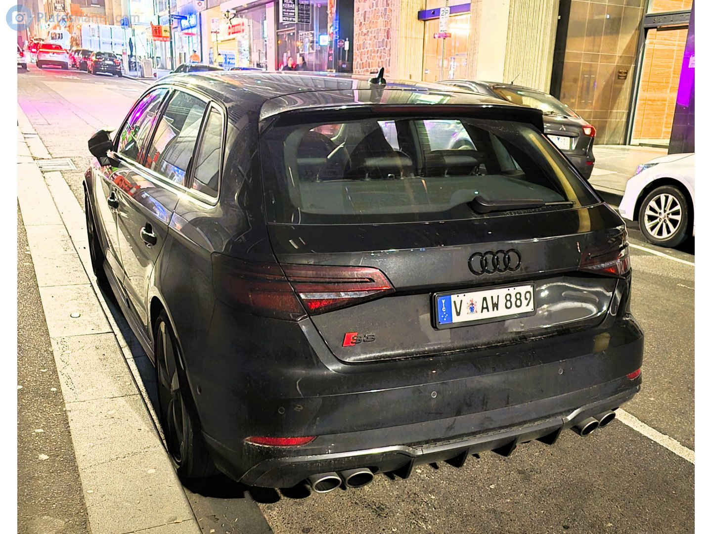 VAW 889, Audi S3 3rd gen Sportback (8VA/8VF), facelift, 2016–2020