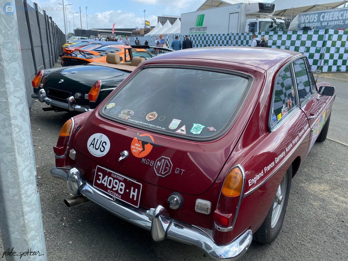 34098-H, MG B 1st gen GT Coupé, 1965–1980