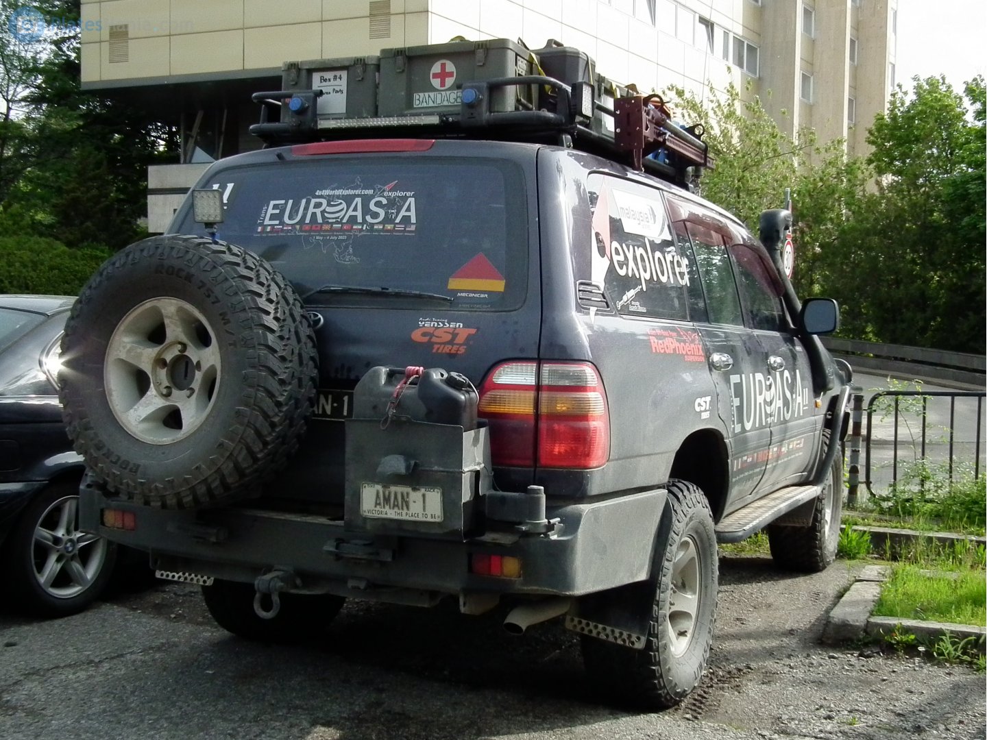 AMAN-1, Toyota Land Cruiser 100 (J100), 1998–2007