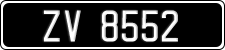 License plate of Ireland, Oldtimers