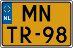 License plate of the Netherlands, Motorcycles