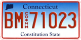 Connecticut, Commercial vehicles (AB-12345)