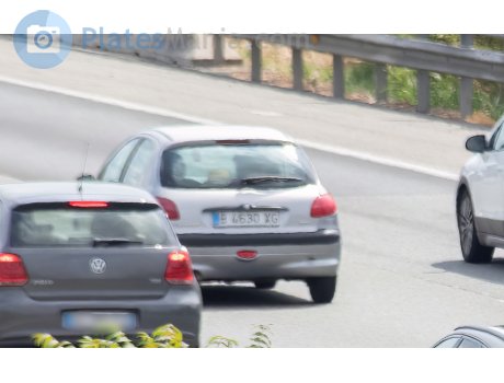 B 4630 XG, Peugeot 206