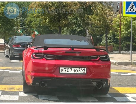 р707но761, Chevrolet Camaro