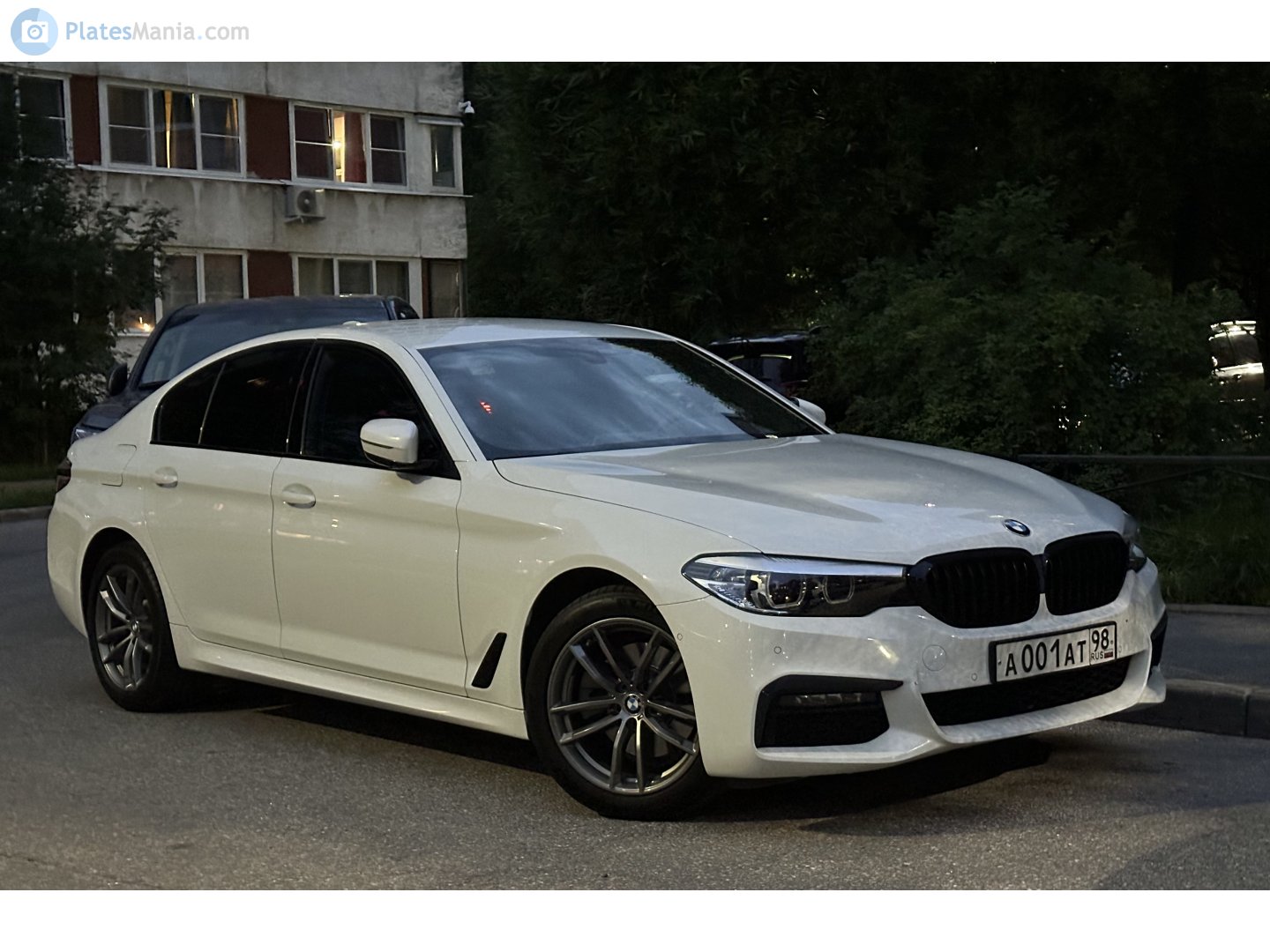 а 001 ат 98, BMW 5 Series 7th gen Sedan (G30/G38), 2017–2020