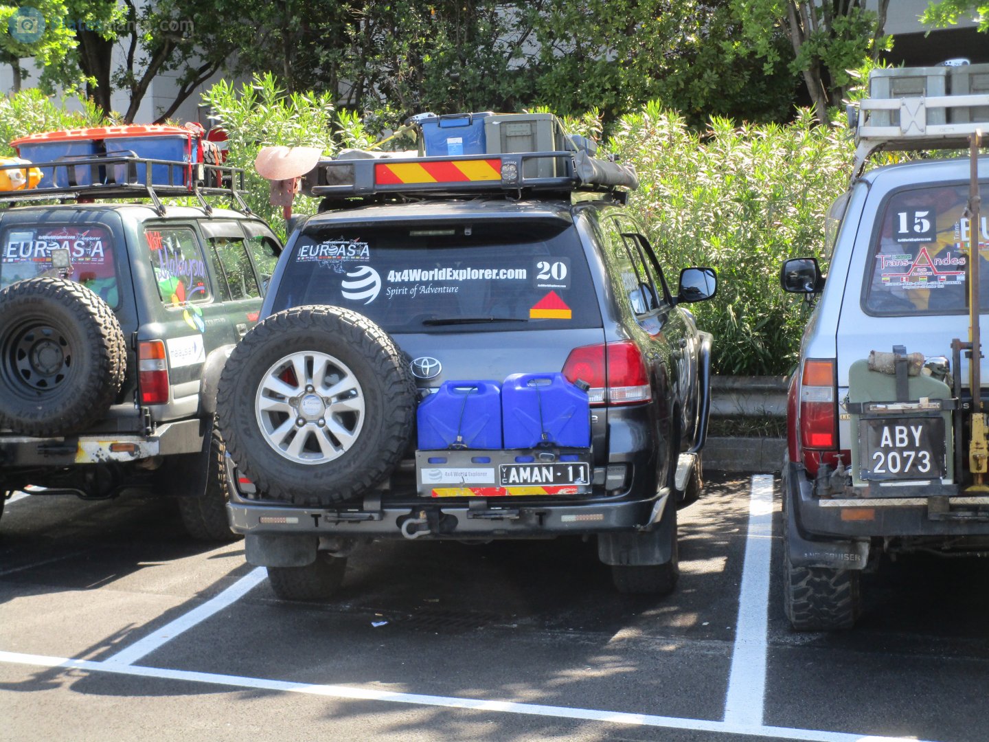 AMAN-11, Toyota Land Cruiser 200 (J200), 2007–2011