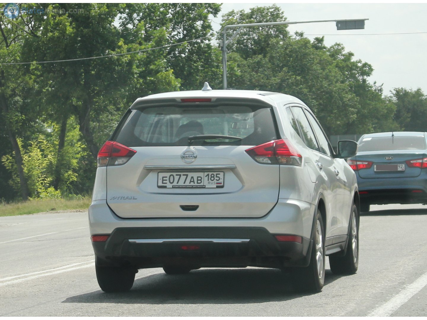 е 077 ав 185, Nissan X-Trail 3rd gen (T32), facelift, 2017–2022