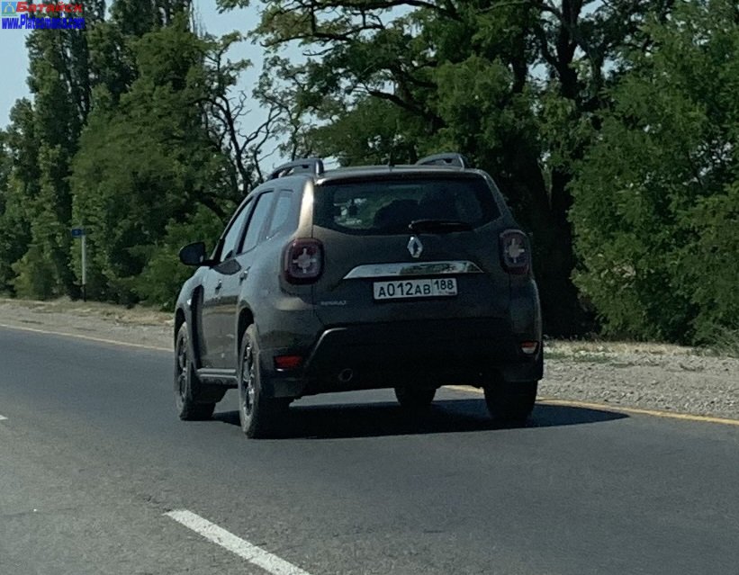 а 012 ав 188, Renault Duster 2nd gen (HJD), 2017–