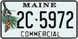Maine, Commercial vehicles (1A-2345)