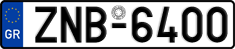 License plate of Greece, Cars