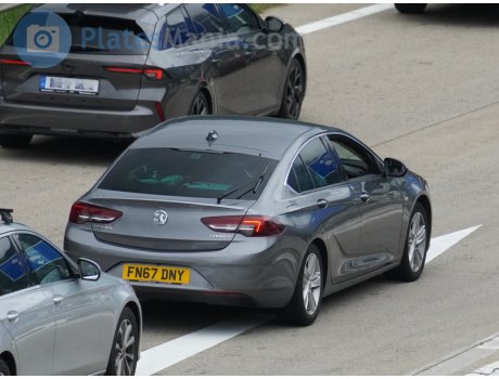 FN67 DNY, Vauxhall Insignia