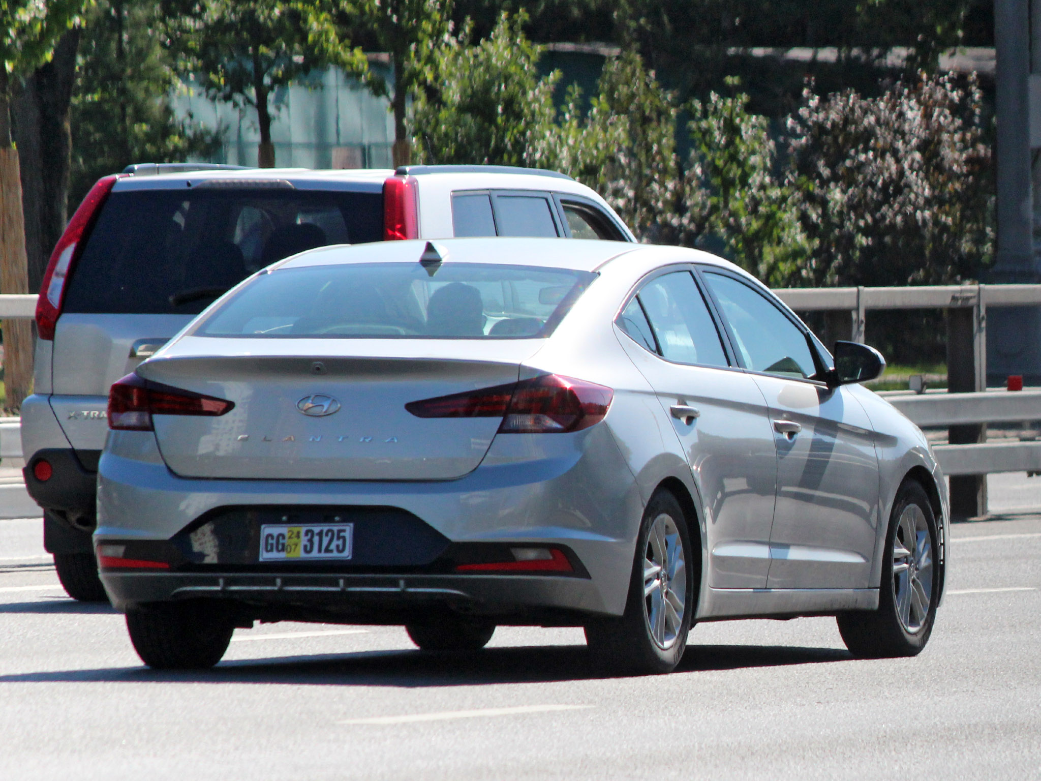 GG 3125, Hyundai Elantra 6th gen Sedan (AD), facelift, 2018–2020