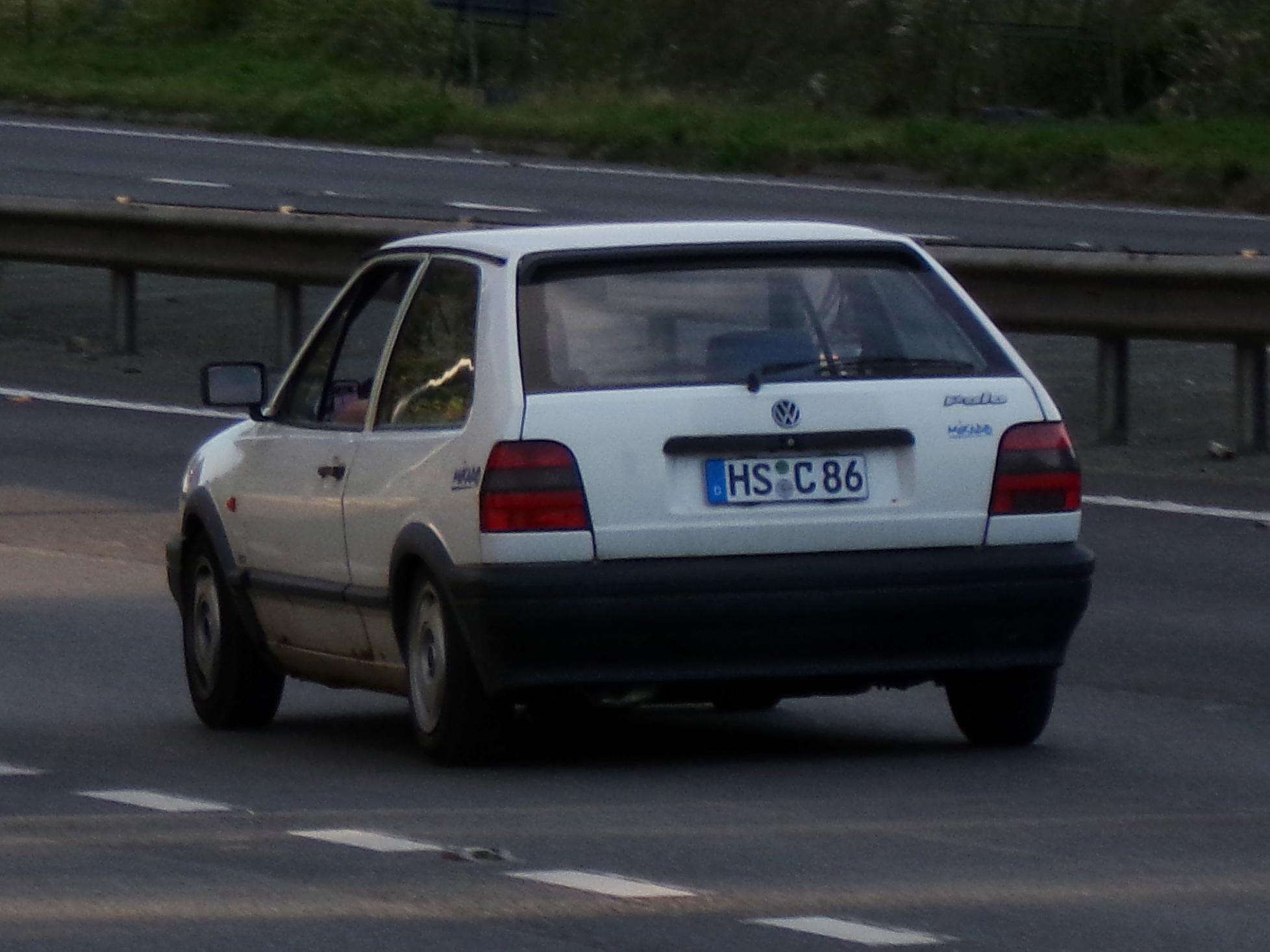 HS C 86, Volkswagen Polo 2nd gen Coupé (86C), facelift, 1990–1994