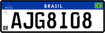 License plate of Brazil, Private owners (Mercosul)