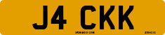 License plate of the United Kingdom, 1983 year system