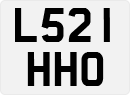 License plate of the United Kingdom, 1983 year system