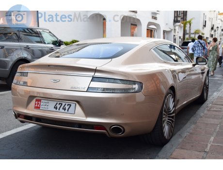 12 4747, Aston Martin Rapide