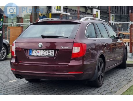 DK-127BX, Skoda Superb