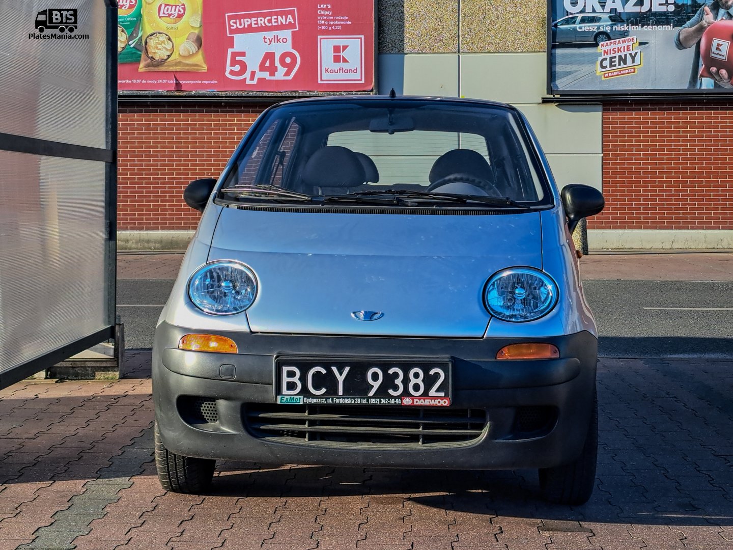 BCY 9382, Daewoo Matiz 1st gen (M100), 1998­–2004 (–2007 for PL- and –2008 for RO-market)