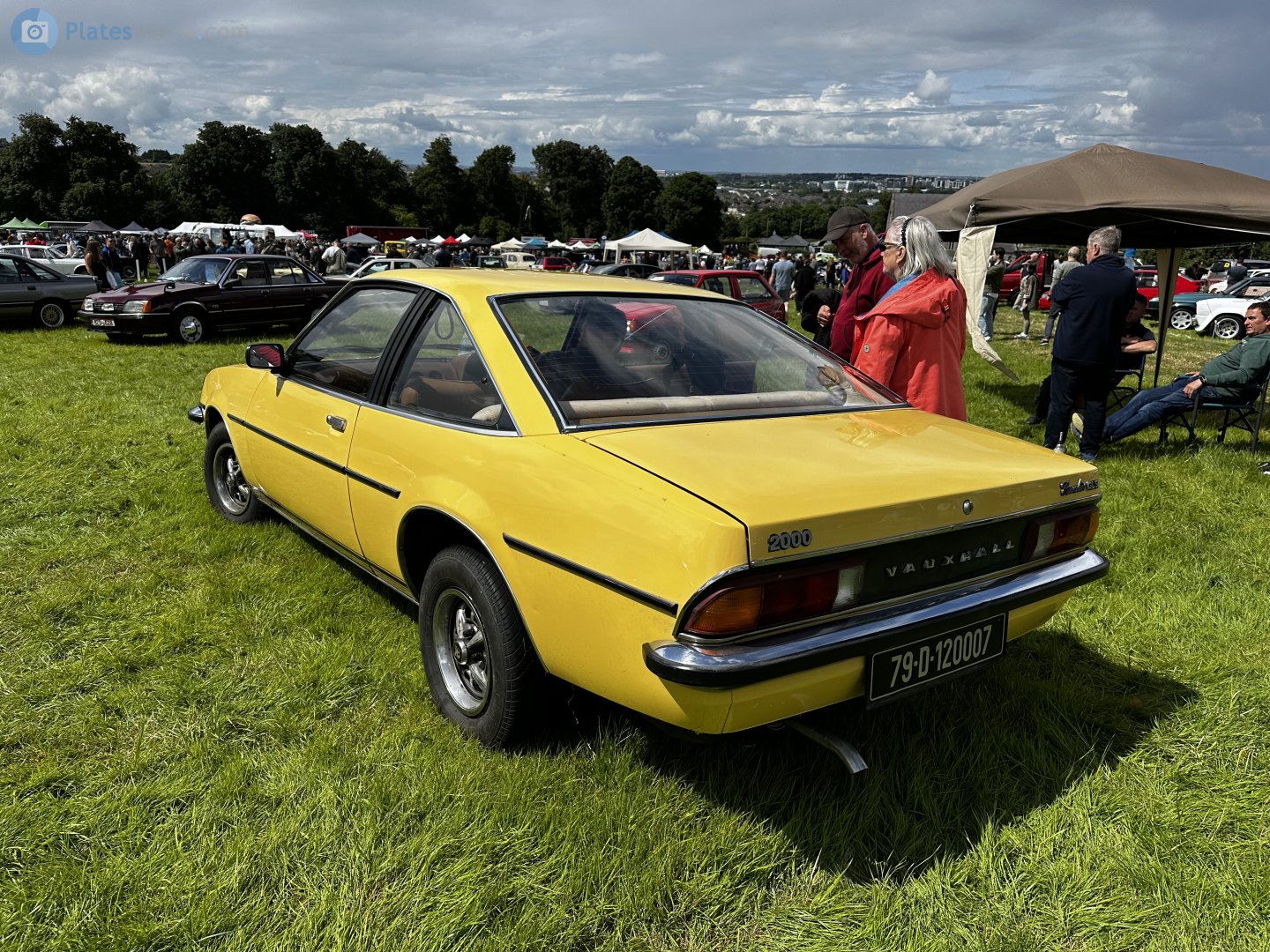 79-D-120007, Vauxhall Cavalier 1st gen 2-door Sedan, 1975–1981