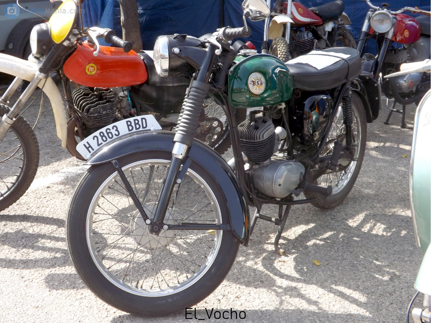 H 2863 BBD, BSA Bantam 