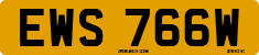 License plate of the United Kingdom, 1963 year system