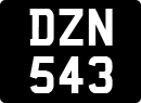 License plate of the United Kingdom, 1932 year system