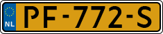 License plate of the Netherlands, Cars