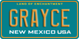 New Mexico, Vanity Plates