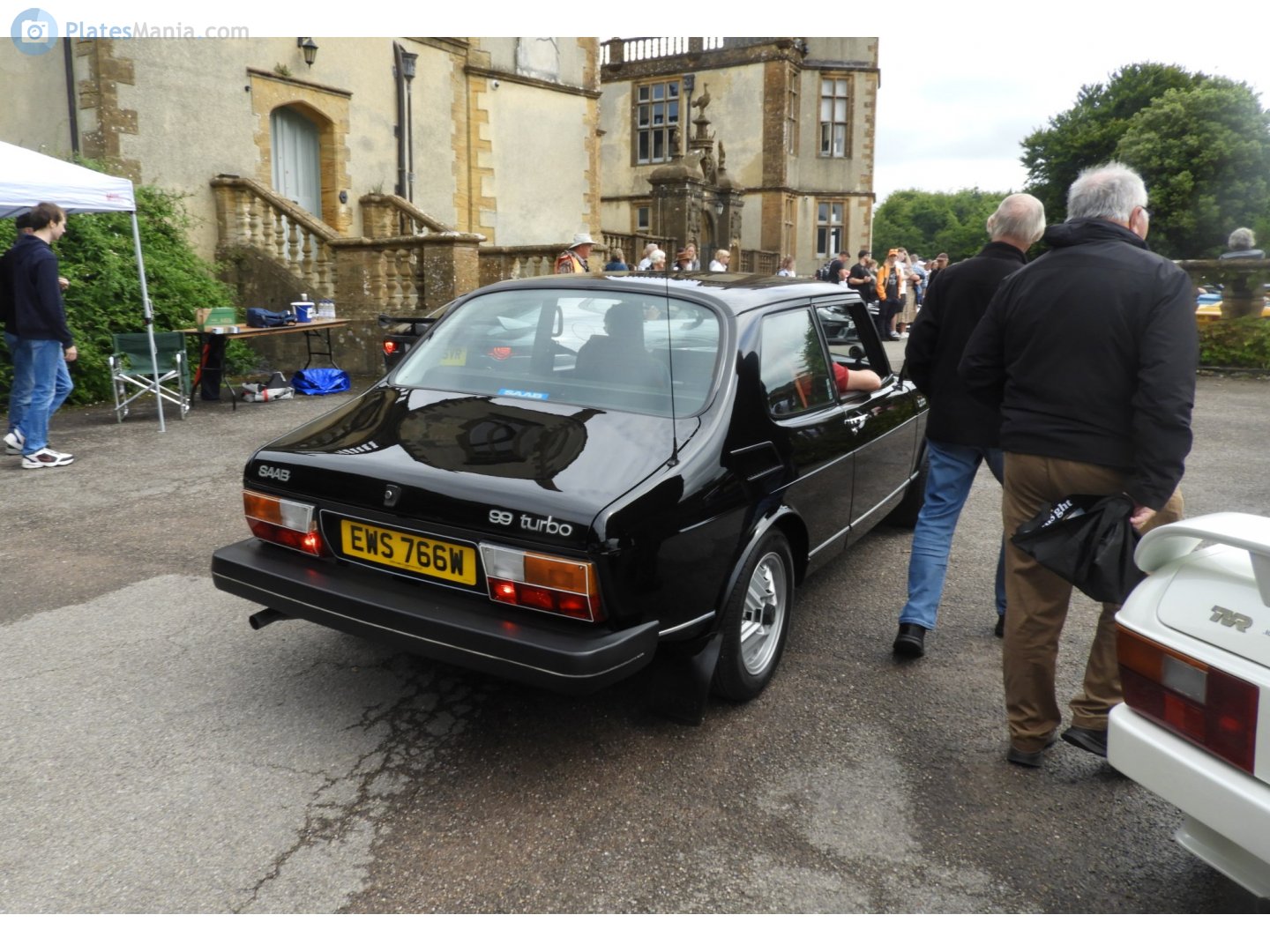 EWS766W, SAAB 99 2-door Sedan, 2nd facelift, 1977–1984