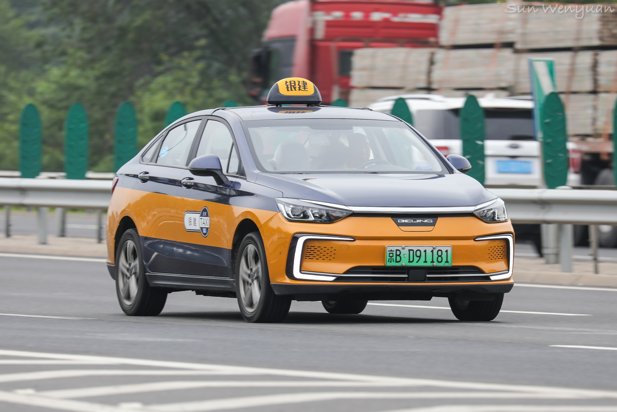 京B·D91181, BAIC Beijing EU5 1st gen, facelift, 2020–