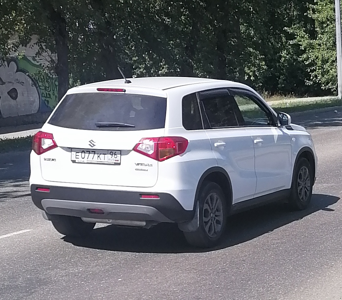 е 077 кт 96, Suzuki Vitara 2nd gen (LY), 2015–