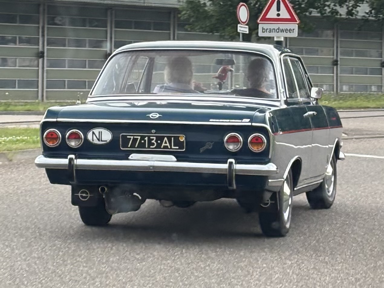 77-13-AL, Opel Rekord 2nd gen 2-door Sedan (B), 1965–1966