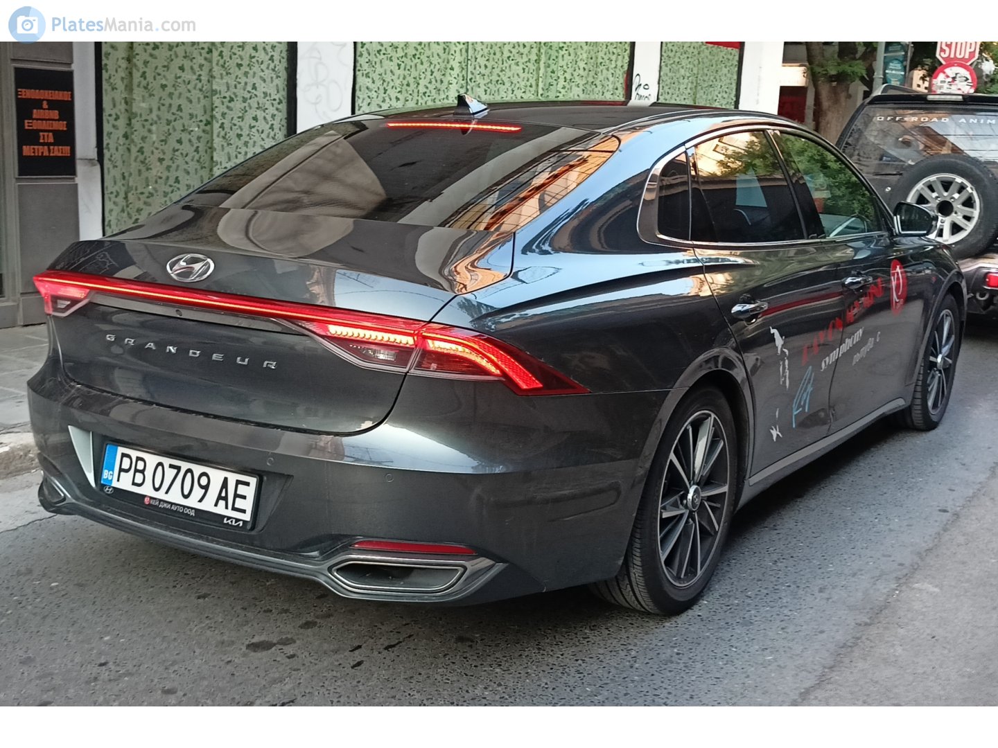 PB 0709 AE, Hyundai Grandeur 6th gen (IG), facelift, 2019­–2022