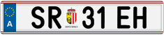 License plate of Austria, Regular plates