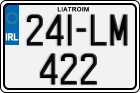 License plate of Ireland, Regular plates