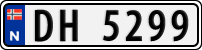 License plate of Norway, Trailers, motorcycles, special vehicles