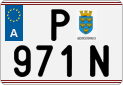 License plate of Austria, Regular plates