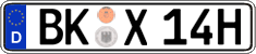 German license plate, Plates for oldtimers (type 