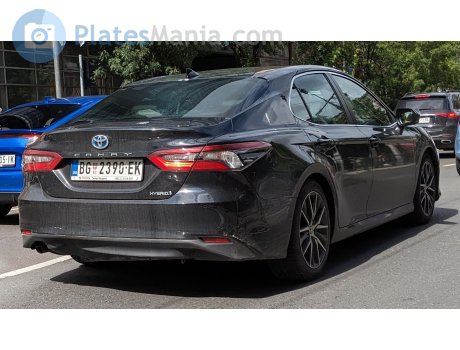 BG 2390-EK, Toyota Camry