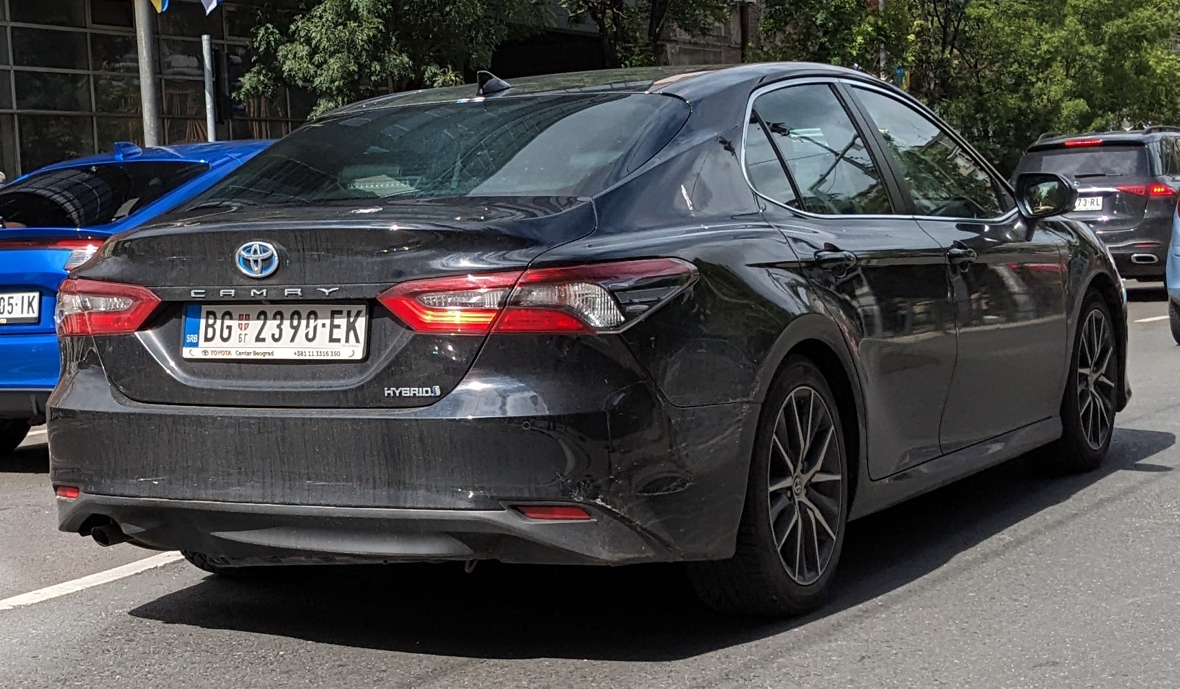 BG 2390-EK, Toyota Camry 8th gen (XV70), 2017–