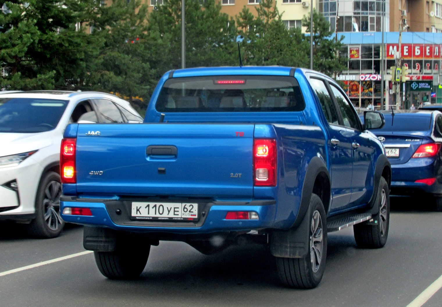 к 110 уе 62, JAC T8 