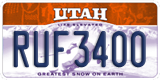 Utah, Vanity Plates