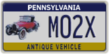 Pennsylvania, Antique Vehicle