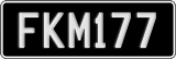 License plate of New Zealand, Vanity Plates