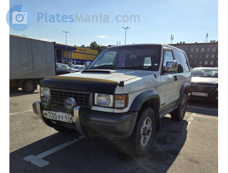 р735уу47, Isuzu Bighorn