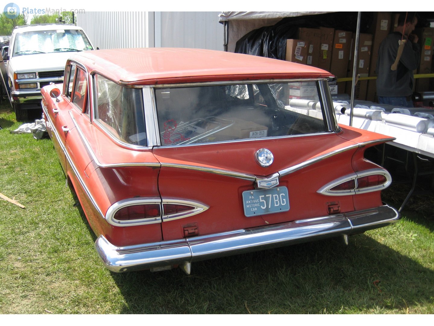 57BG, Chevrolet Parkwood 1st gen 1959 (1535/1635; B-body), 1958–1959