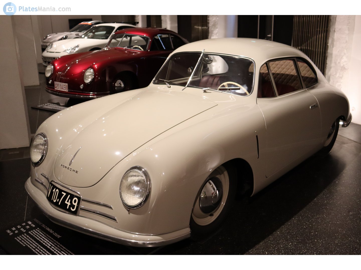 V 10.749, Porsche 356 (A) Coupe, 1948–1959