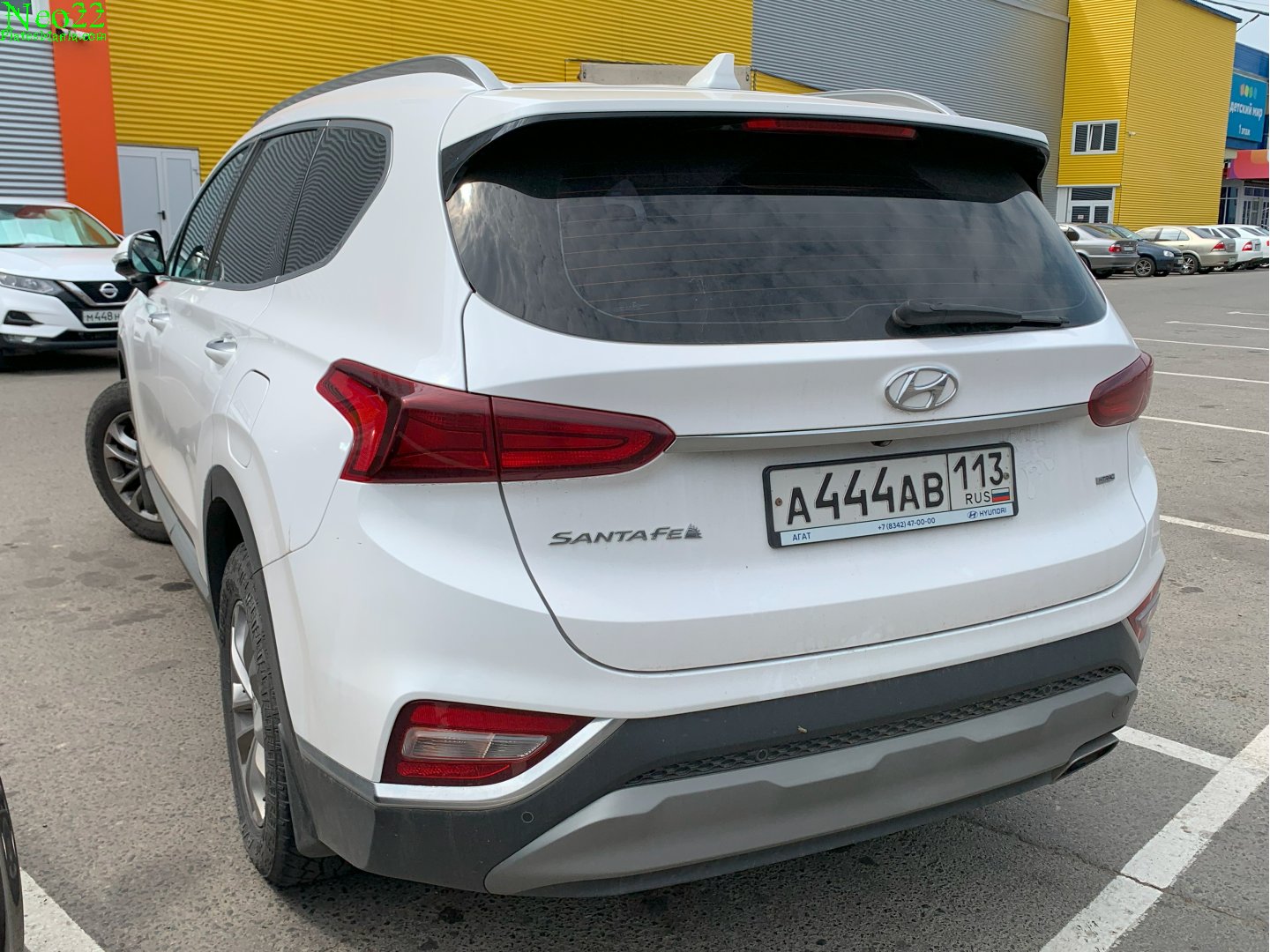 а 444 ав 113, Hyundai Santa Fe 4th gen (TM; Global-market), 2018–2020
